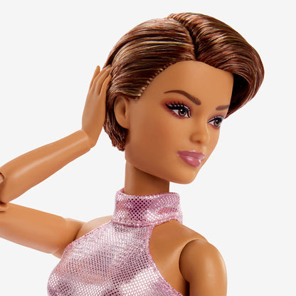 Barbie Looks Doll #22 (Petite, Short Auburn Hair) Búp bê khớp linh hoạt Barbie Signature Mattel HRM14 Mattel - ảnh 2 - Collec