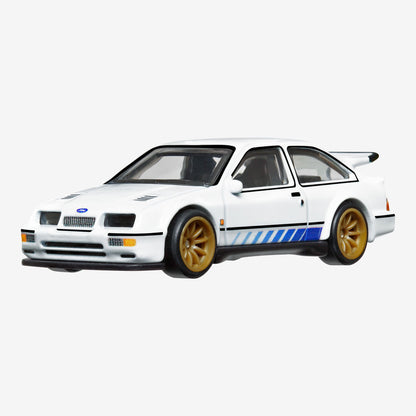 Hot Wheels Premium Car Culture Canyon Warriors – Ford Sierra RS Cosworth - Mô hình xe tỷ lệ 1:64 cao cấp Mattel - Hình ảnh chi tiết 2