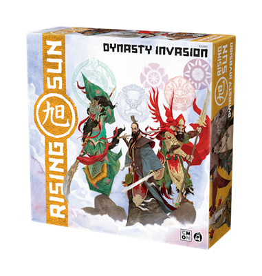 Rising Sun Board Game: Dynasty Invasion Expansion - Bản Mở Rộng Board Game Chiến Thuật - CMON - Hình ảnh sản phẩm
