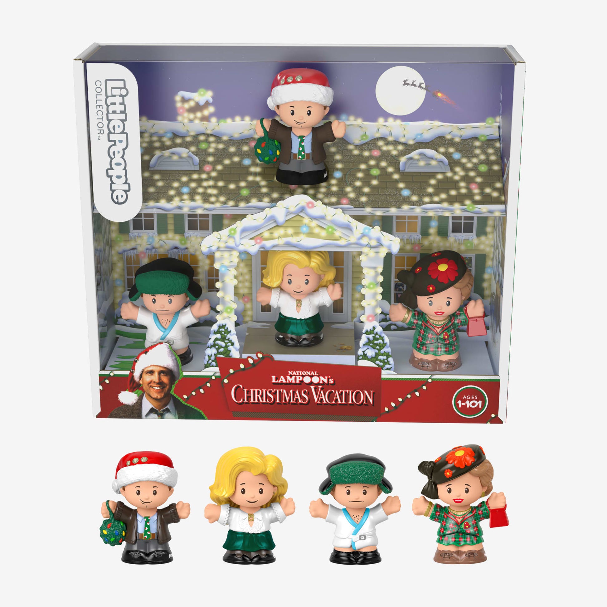 Little People Collector National Lampoon's Christmas Vacation - Bộ Mô Hình Figure Sưu Tầm - Mattel - Hình ảnh sản phẩm