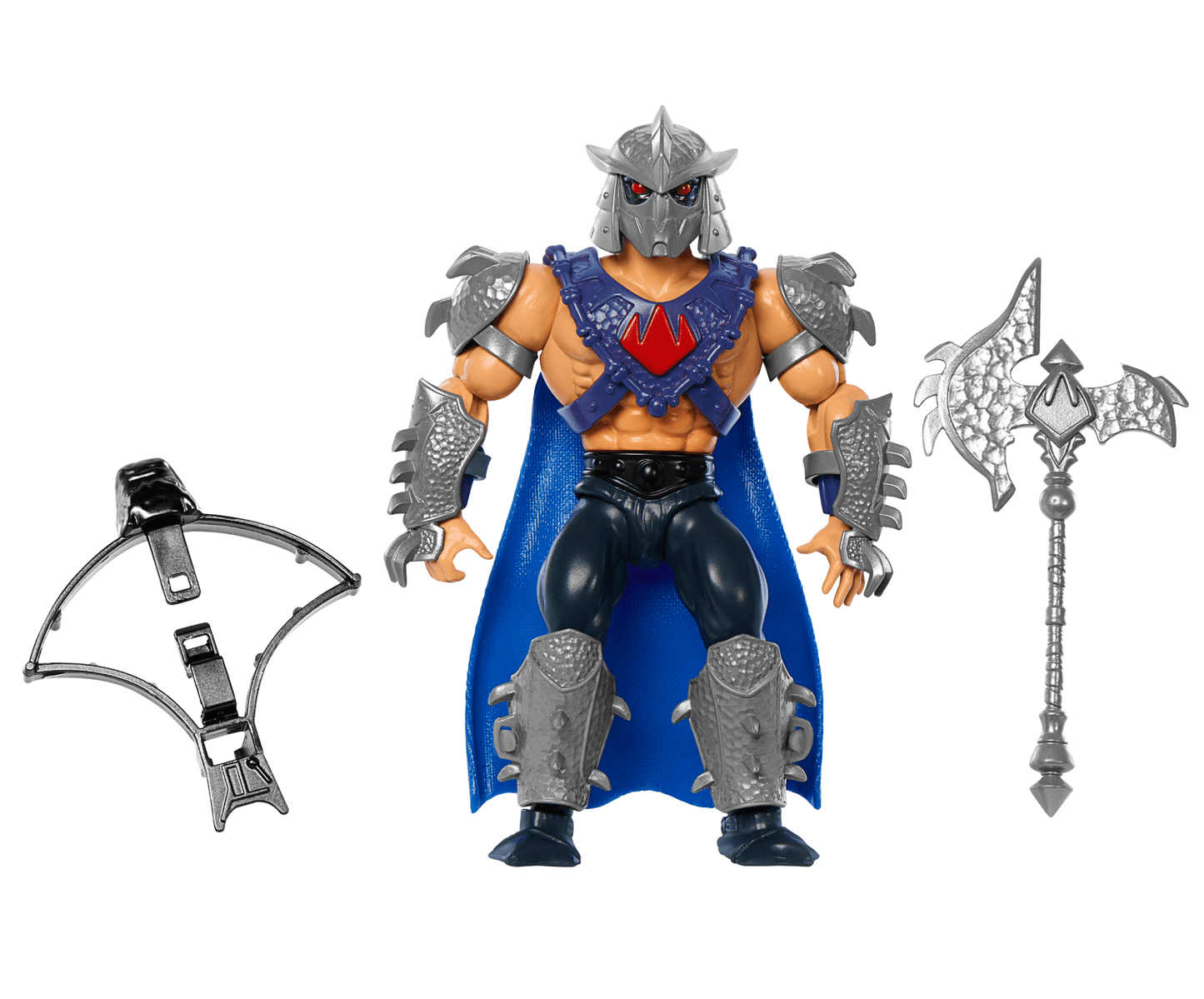 Masters of the Universe Origins Turtles of Grayskull Shredder Action Figure - Mô hình Figure nhân vật Shredder - Mattel HTH10 - Hình ảnh sản phẩm