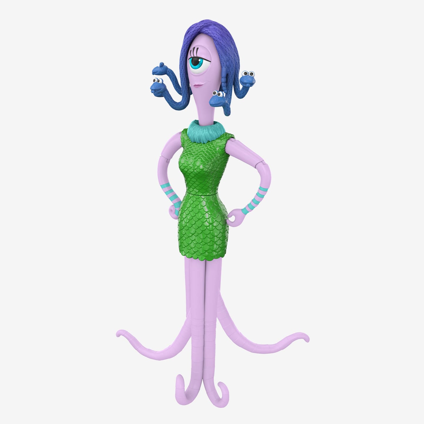Pixar Featured Favorites Celia & Mike Monsters Inc Figures - Bộ Mô Hình Nhân Vật Sưu Tầm Mattel HDW74 - Hình ảnh bổ sung 4