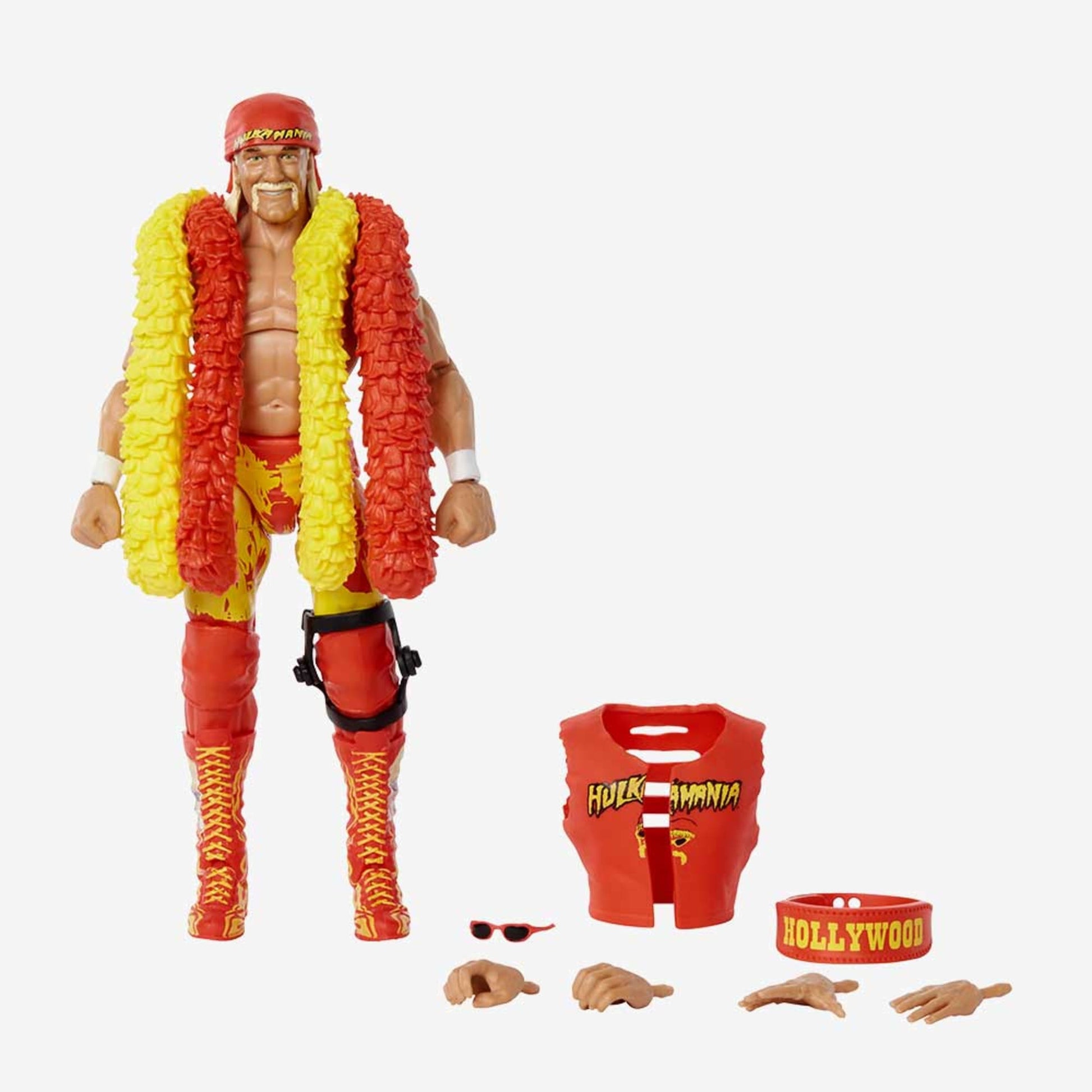 WWE Hulk Hogan Elite Collection Action Figure - Mô hình nhân vật WWE - Mattel Creations - Hình ảnh bổ sung 5