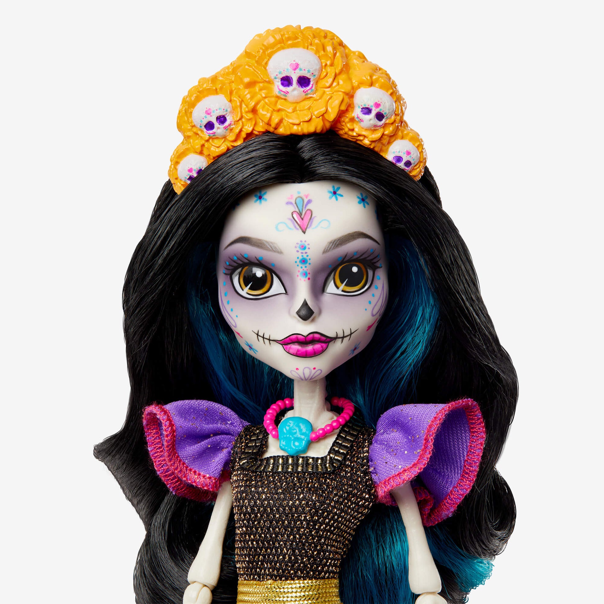 Monster High Howliday Día De Muertos Skelita Calaveras Doll - Búp Bê Sưu Tầm Cao Cấp - Mattel HNF96 - Góc nhìn khác 3