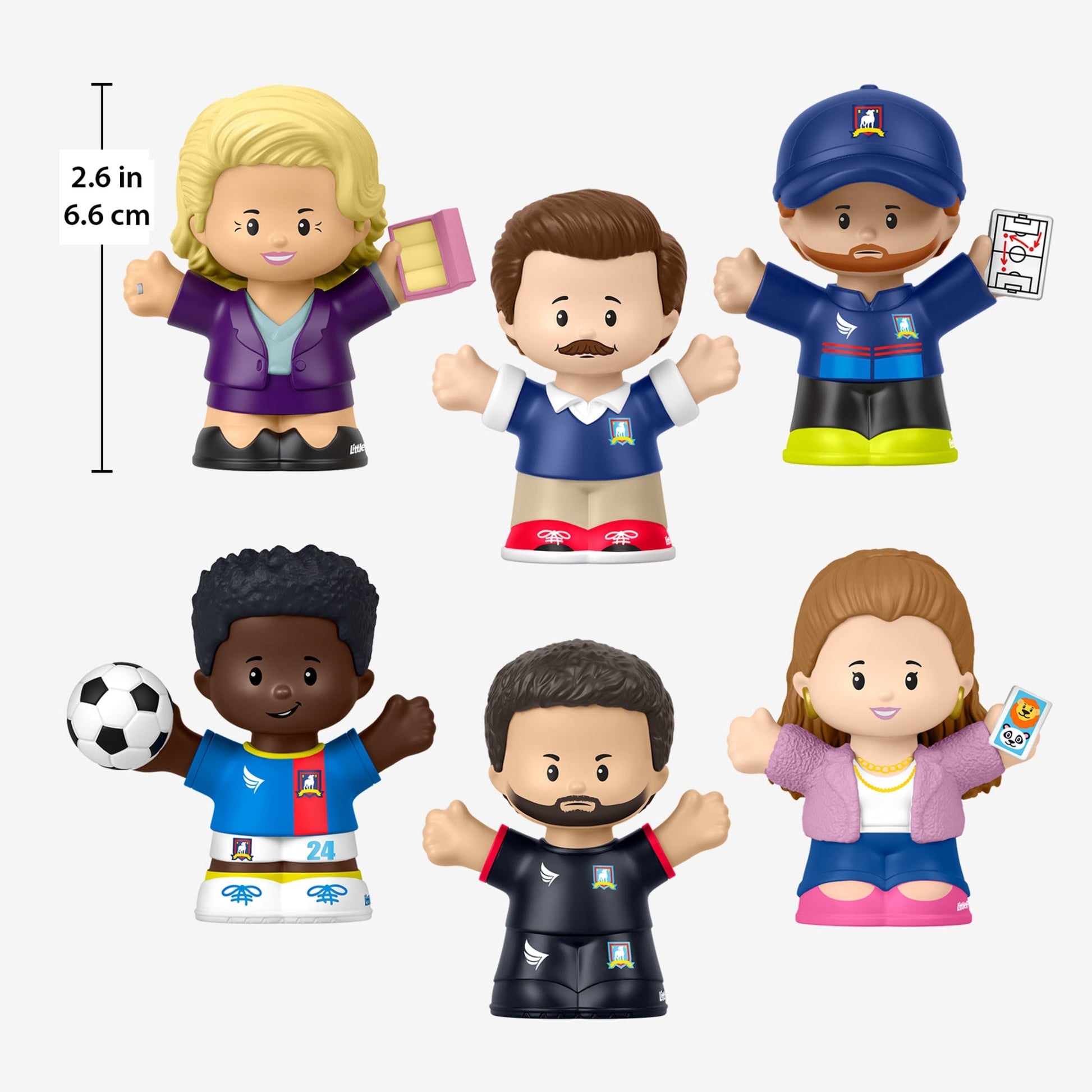 Little People Collector Ted Lasso Special Edition Figure Set - Bộ Mô Hình Sưu Tầm Cao Cấp - Mattel Fisher-Price - Hình ảnh bổ sung 6