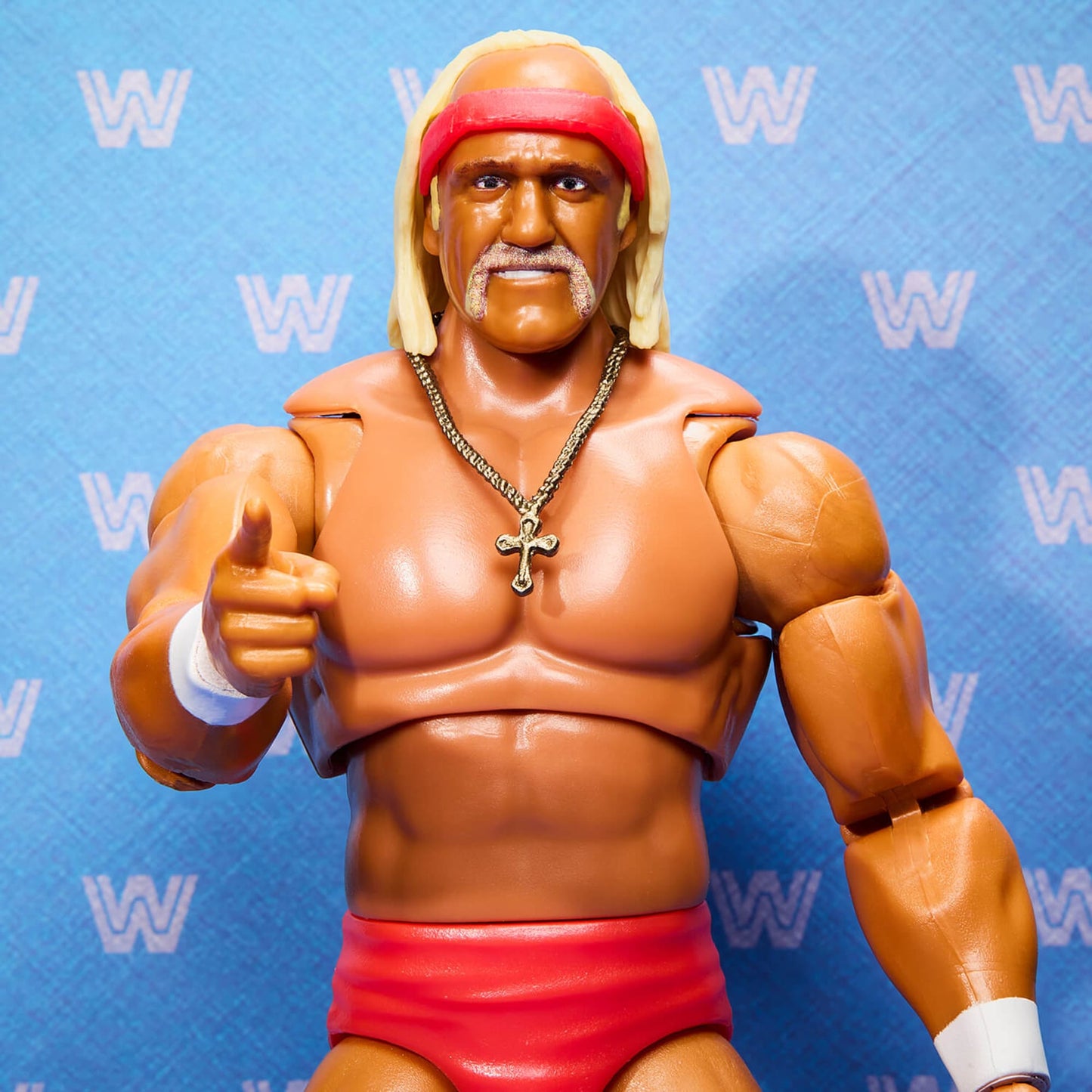 WWE Coliseum Collection Hulk Hogan & Terry Funk Ultimate Edition Figures - Bộ 2 Mô Hình Đô Vật Mỹ Cao Cấp Mattel - Hình ảnh chi tiết 2