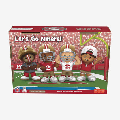 Little People Collector x NFL San Francisco 49ers Set - Bộ Nhân Vật Sưu Tầm Thể Thao - Mattel Mattel - ảnh 7 - Figure Set