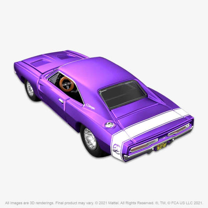 RLC sELECTIONs 1969 Dodge Charger R/T - Xe Mô Hình Kim Loại Cao Cấp Hot Wheels - Hình ảnh bổ sung 5