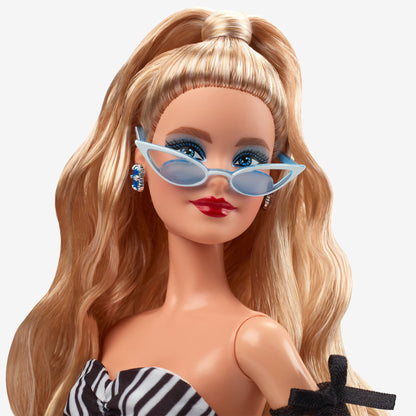 Barbie 65th Anniversary Doll With Blonde Hair - Búp Bê Kỷ Niệm 65 Năm (Tóc Vàng) - Mattel Signature - Hình ảnh bổ sung 4