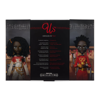MONSTER HIGH™ SKULLECTOR™ Us Adelaide and Red Doll 2-Pack