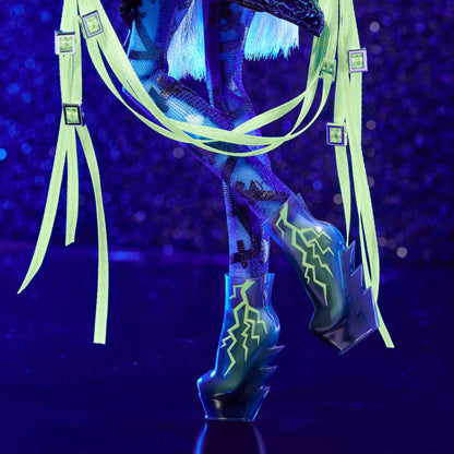 Monster High Haunt Couture Midnight Runway Frankie Stein Doll - Búp Bê Sưu Tầm Cao Cấp Mattel Creations HKY81 - Hình ảnh bổ sung 4