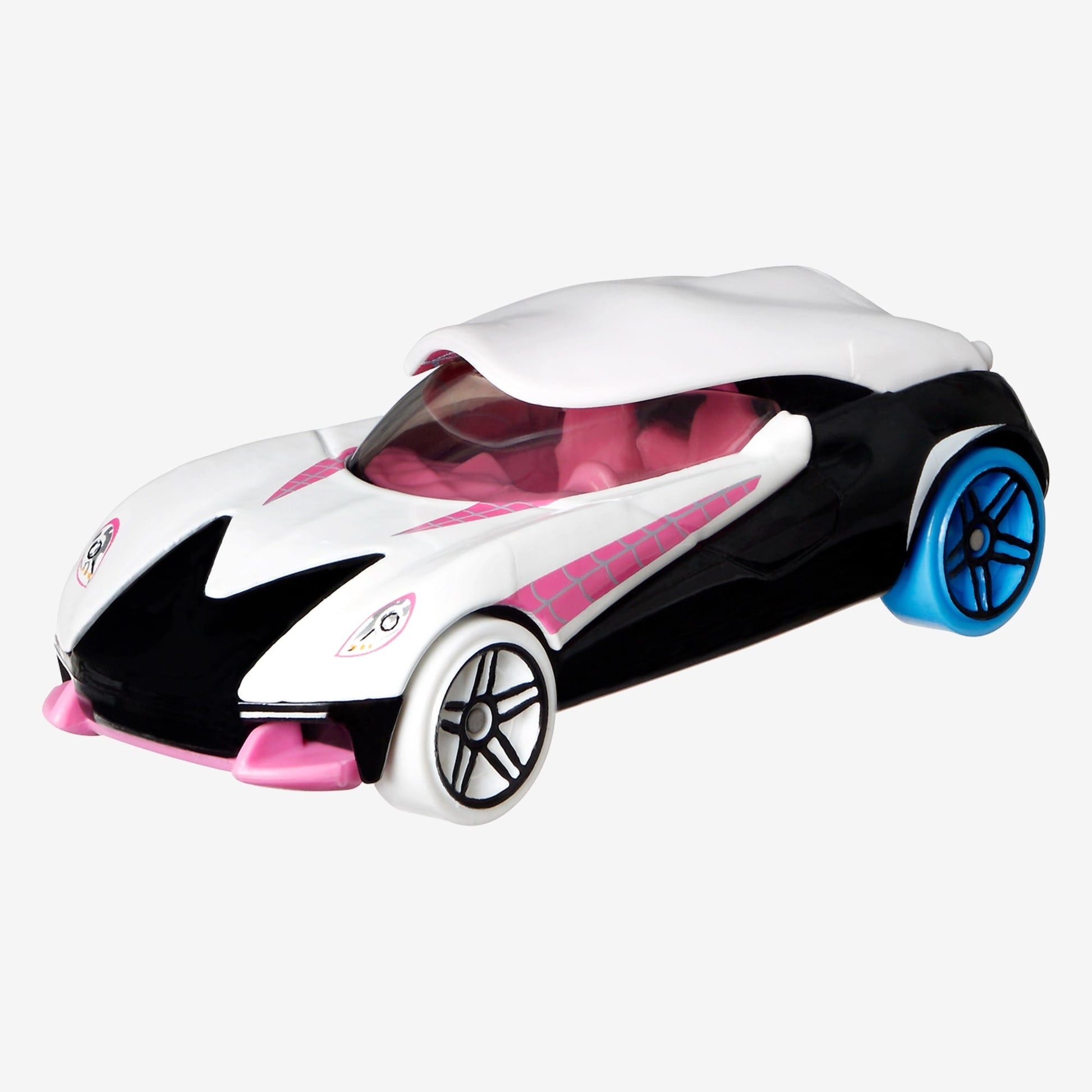 Hot Wheels Character Cars Spider-Man 5-Pack - Bộ 5 Xe Mô Hình Nhân Vật - Mattel - Góc nhìn khác 3