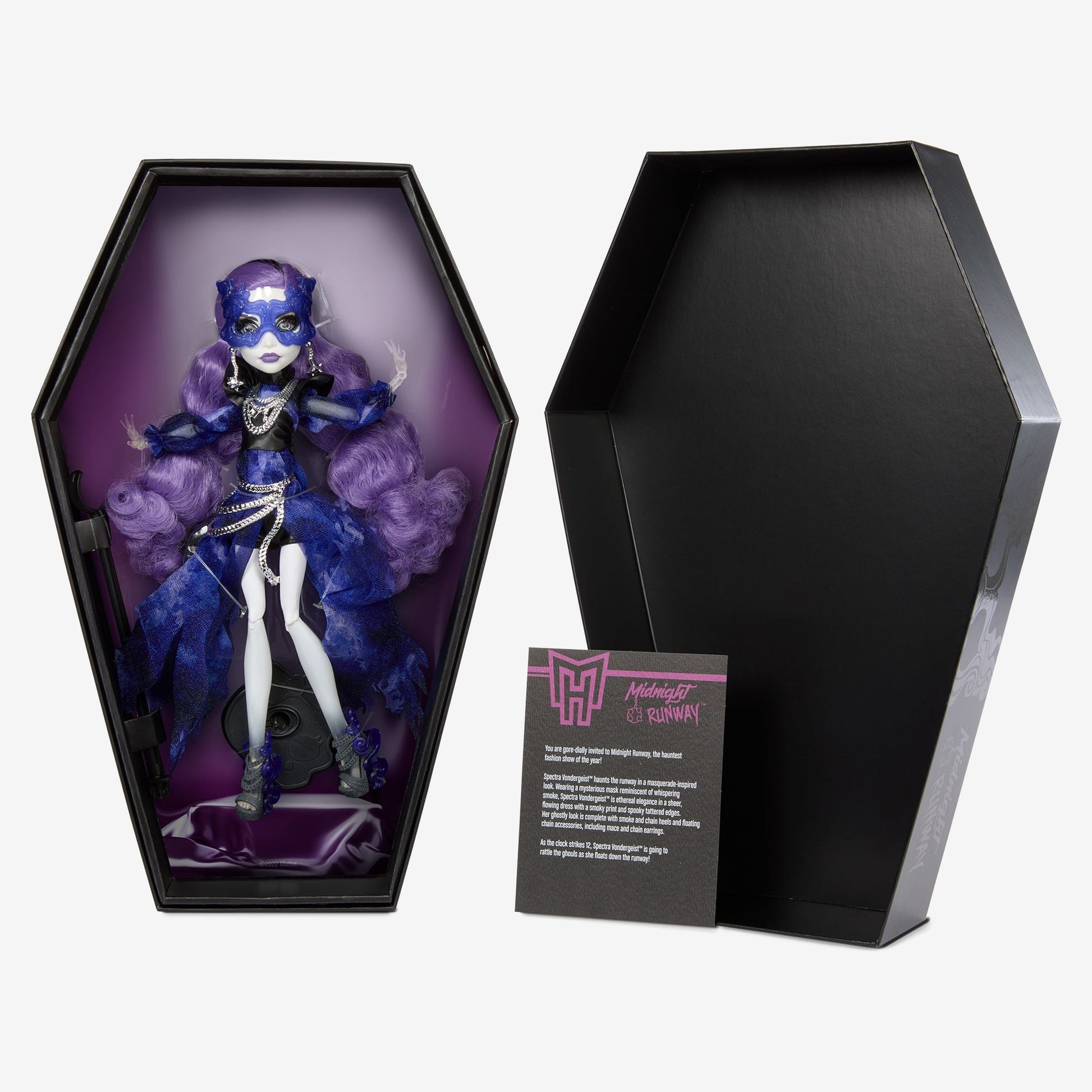 Monster High Midnight Runway Spectra Vondergeist Doll - Búp Bê Sưu Tầm Cao Cấp - Mattel HKY83 Mattel - ảnh 3 - Collectible Do