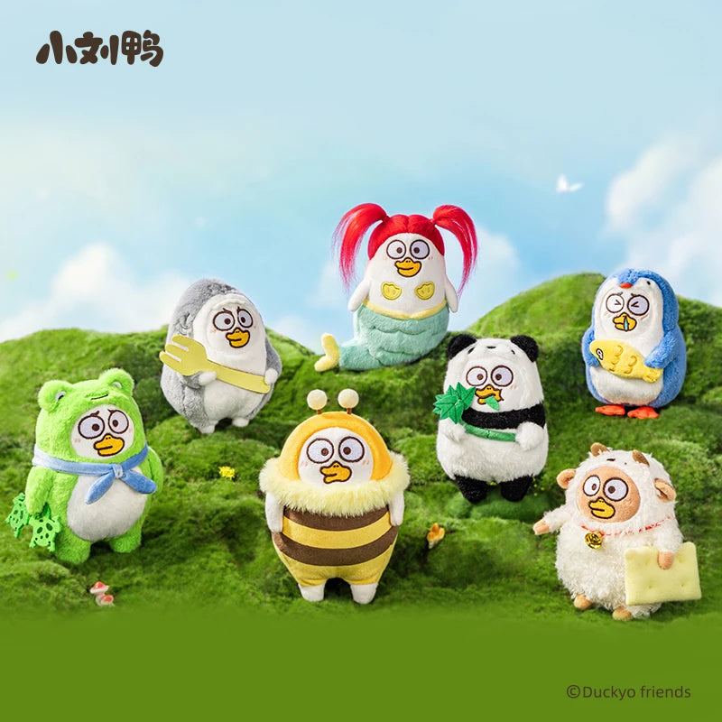 DUCKYO Animal Party Series Plush Doll Blind Box - Búp Bê Bông Hộp Mù Chính Hãng Duckyo - Hình ảnh sản phẩm