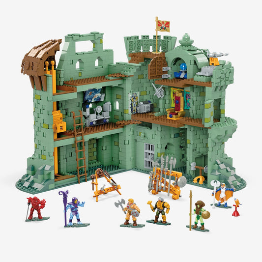 MEGA Construx Masters of the Universe Castle Grayskull - Bộ Lắp Ráp Lâu Đài Grayskull Cao Cấp - Mattel GGJ67