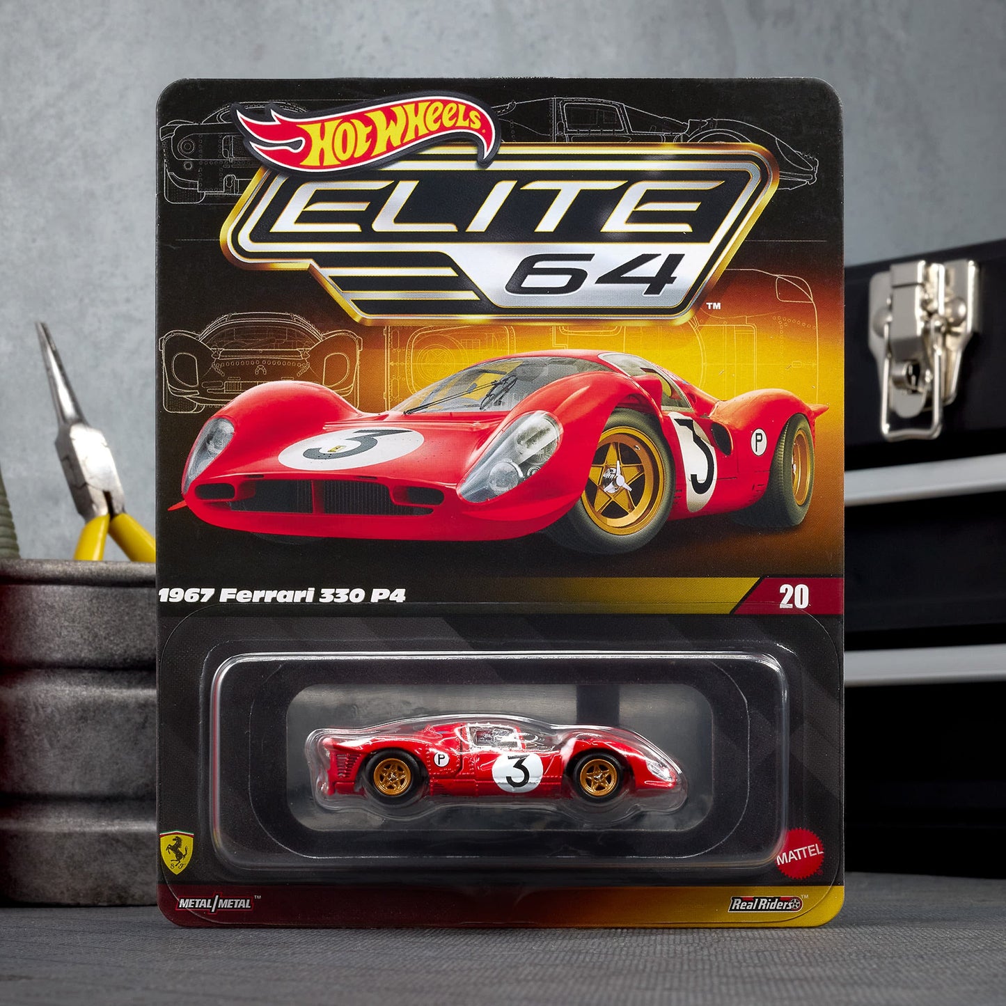 Hot Wheels® Elite 64 1967 Ferrari 330 P4