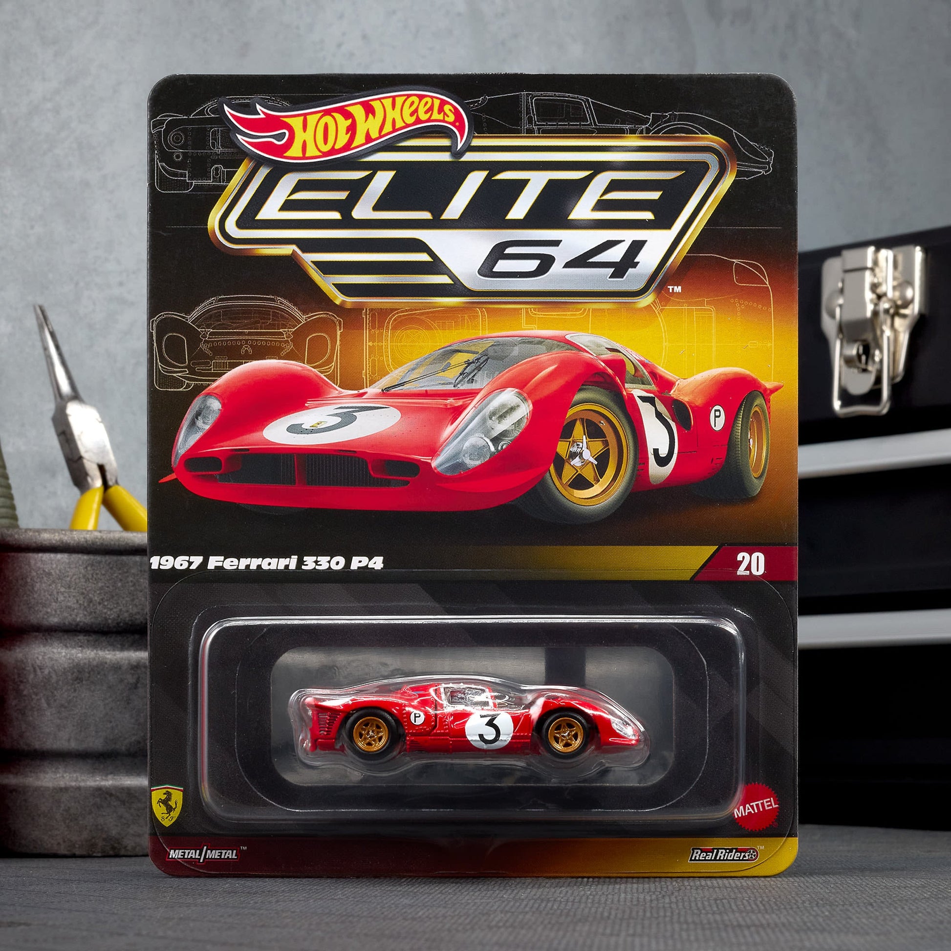 Hot Wheels® Elite 64 1967 Ferrari 330 P4