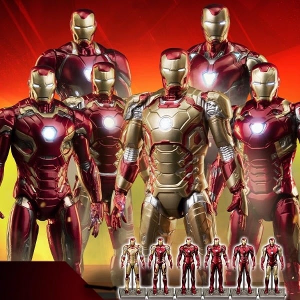 Mô hình Marvel - Iron Man Mark LXXXV MK85 (4 Inch) - ZD Toys - ZM30