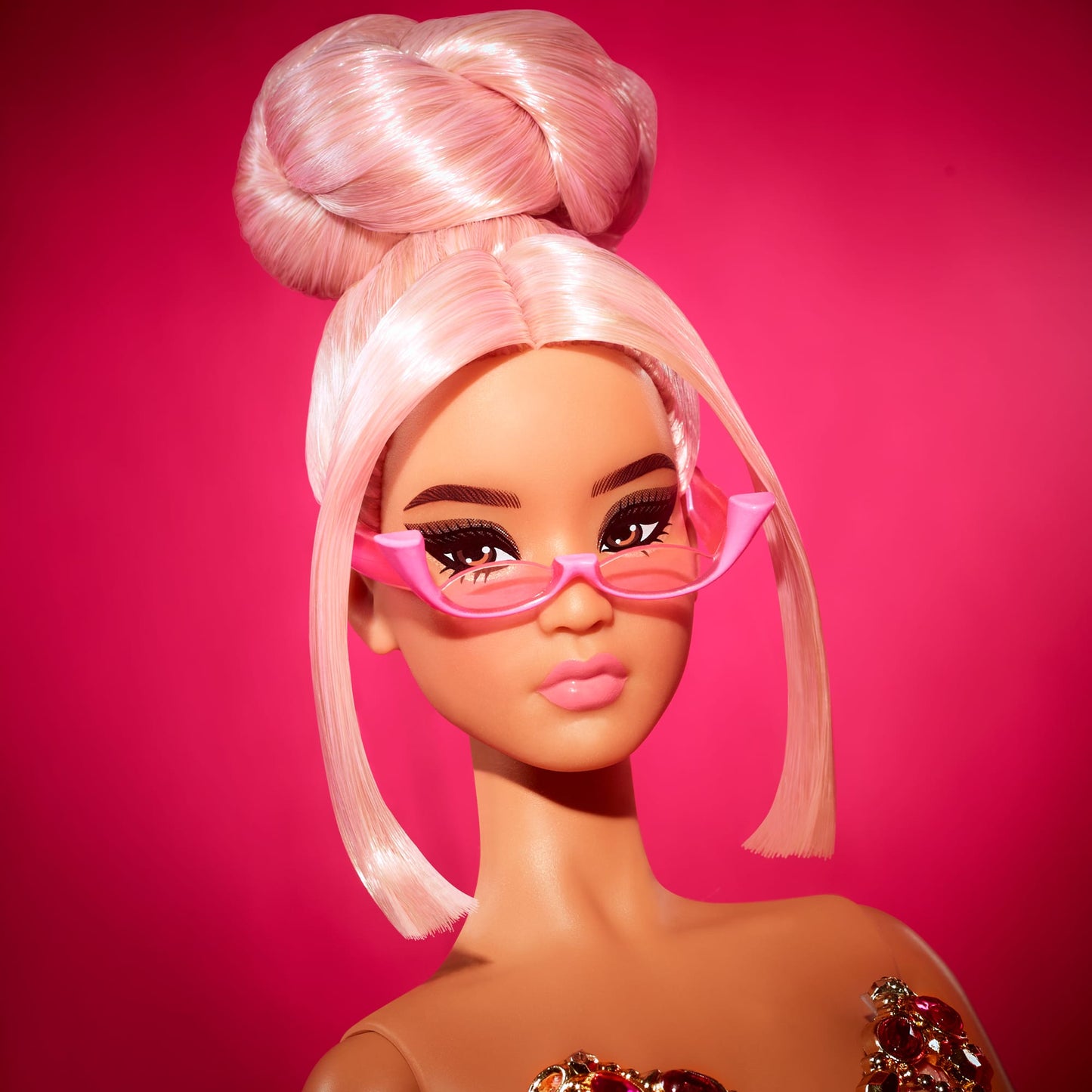 Barbie Pink Collection Doll 5 - Búp bê Sưu tầm Cao cấp - Barbie Signature HJW86 - Hình ảnh bổ sung 5