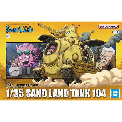 Sand Land Tank 104 1:35 - Mô hình lắp ráp chính hãng Bandai