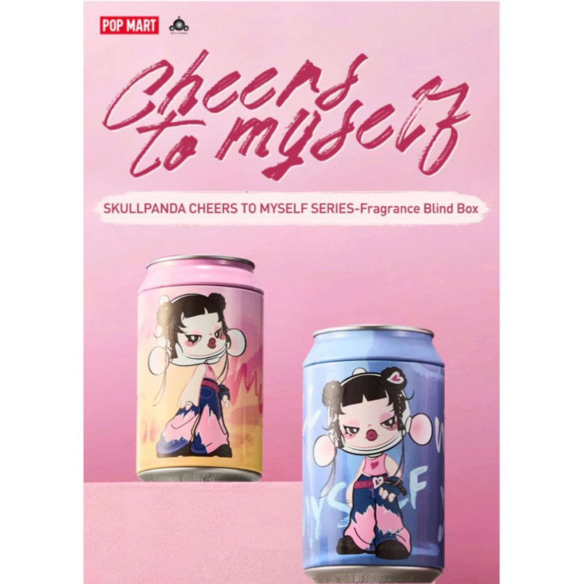 Skullpanda Cheers To Myself Series Scented Wax Toy - Sáp thơm Blind Box - POP MART