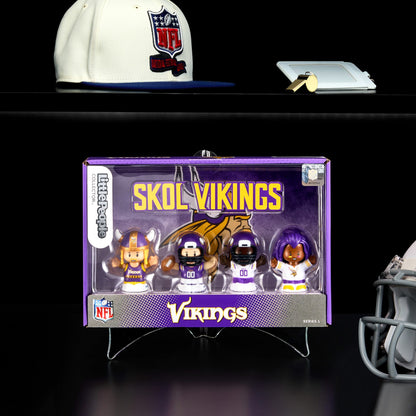 Little People Collector x NFL Minnesota Vikings Set - Bộ Mô Hình Nhân Vật Sưu Tập Đội Bóng Vikings - Mattel - Hình ảnh sản phẩm