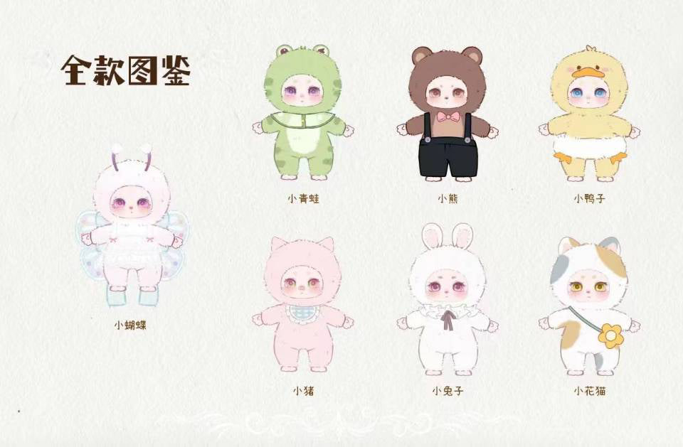 Lokiki Nursery Rhyme Blind Box Series - Mô Hình Hộp Mù Chính Hãng Lokiki