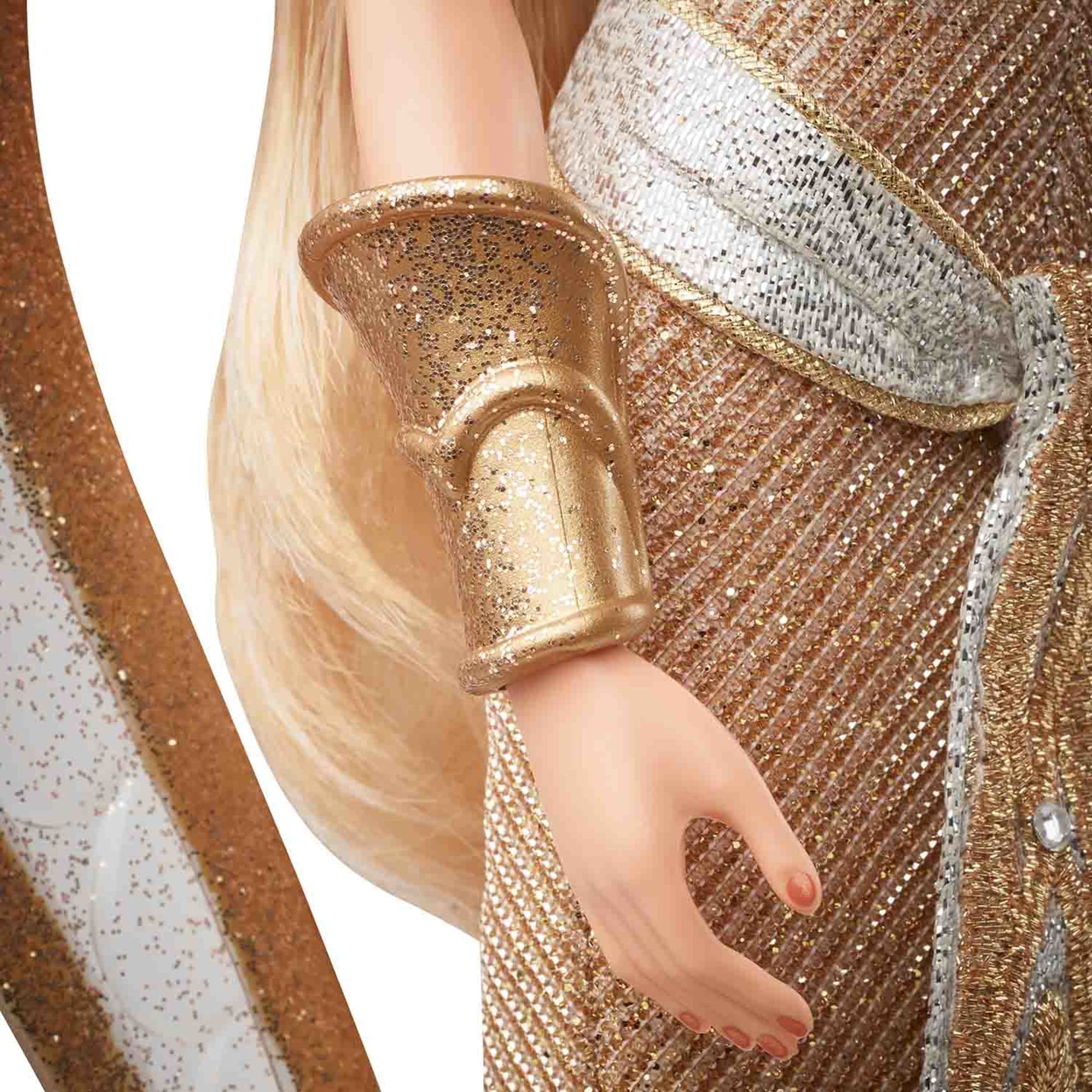 Bob Mackie Barbie Holiday Angel Doll - Búp Bê Barbie Sưu Tầm Cao Cấp Gold Label - Hình ảnh bổ sung 7