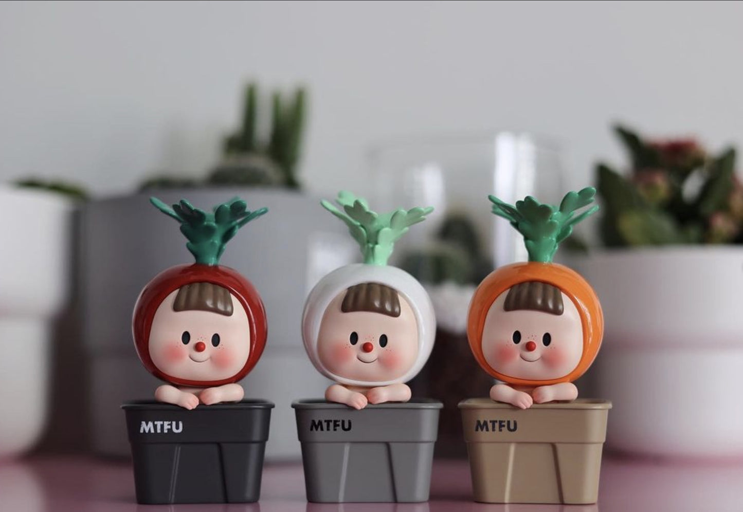Carrot Bonsai DouDouMei - Mô Hình Art Toy Figure MTFU - Hình ảnh chi tiết 2
