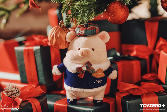 LuLu the Piggy X'Mas - 18cm Winter LuLu Plush - Thú bông chính hãng Toyzero+ - Hình ảnh sản phẩm