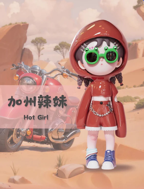 Hello Winkyee! Shining Series Blind Box - Mô hình Blindbox Art Toy - Hey Ciao Heyciao - ảnh 4 - Art toys