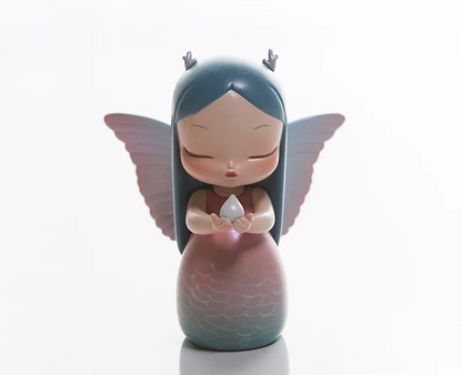 White Night Fairy - Flying Fish Angel - Lite - Song Of The Sea - Mô Hình Art Toy Keme Life
