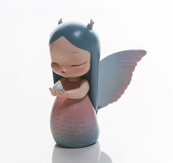 White Night Fairy - Flying Fish Angel - Lite - Song Of The Sea - Mô Hình Art Toy Keme Life