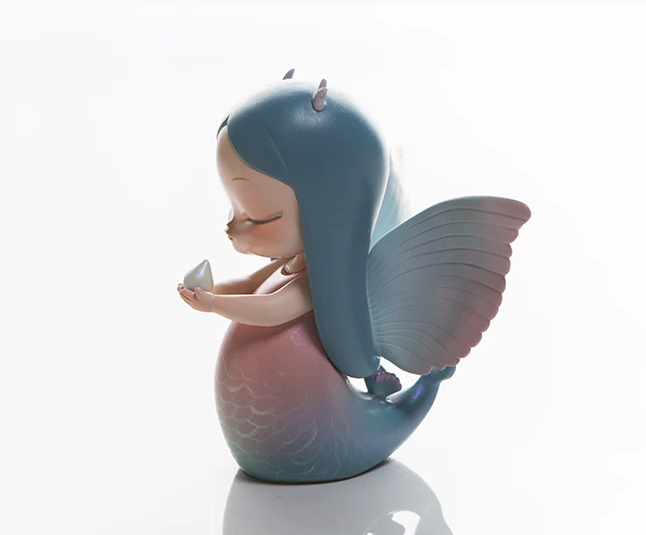 White Night Fairy - Flying Fish Angel - Lite - Song Of The Sea - Mô Hình Art Toy Keme Life