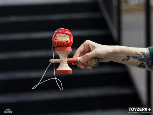 PP X Monster Daruma Kendama - Đồ Chơi Kendama Nghệ Thuật Cao Cấp - Toyzero+