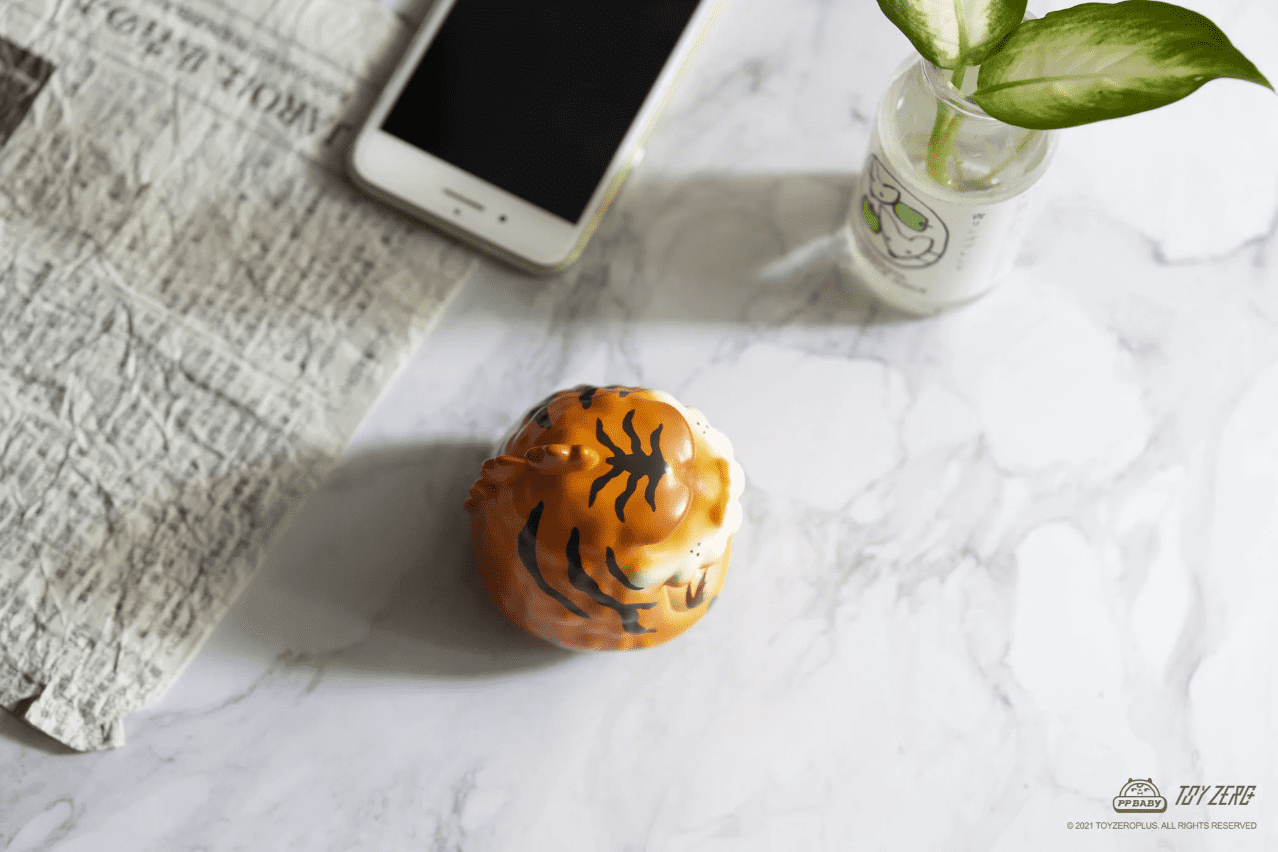 Daruma PP BABY (Tiger edition) - Mô Hình Art Toy Chính Hãng ToyZero+ - Hình ảnh chi tiết 2