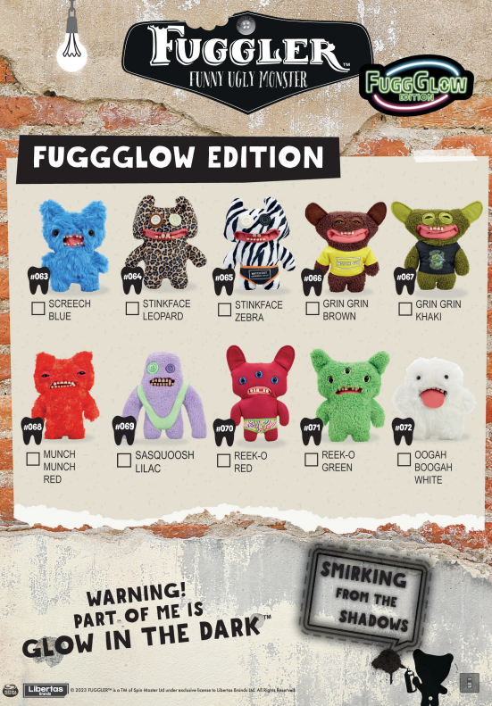Fuggler Fugg Glow Edition - Thú Bông Phát Sáng Quái Dị - ZURU - Hình ảnh chi tiết 2