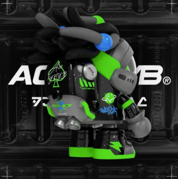 ACE-YKYB x Wasa Space206 : Space Panda-stars Limited Edition - Mô Hình Art Toy Wasa Toys - Hình ảnh bổ sung 4