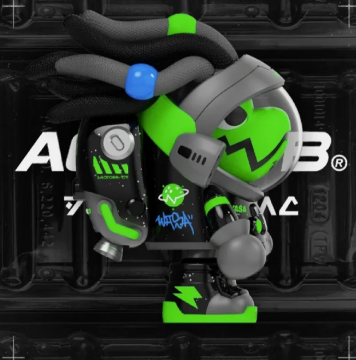 ACE-YKYB x Wasa Space206 : Space Panda-stars Limited Edition - Mô Hình Art Toy Wasa Toys - Hình ảnh bổ sung 5