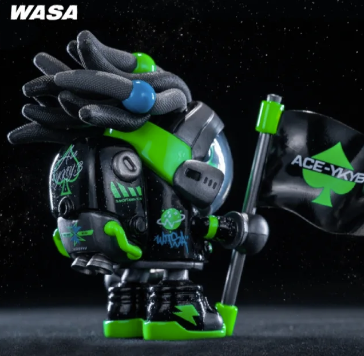 ACE-YKYB x Wasa Space206 : Space Panda-stars Limited Edition - Mô Hình Art Toy Wasa Toys - Hình ảnh bổ sung 7