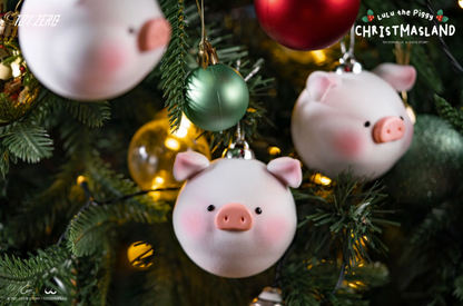 LuLu The Piggy Christmasland - Classic LuLu Christmas Ball Deco Phụ Kiện Trang Trí Giáng Sinh ToyZero+ - Hình ảnh chi tiết 2