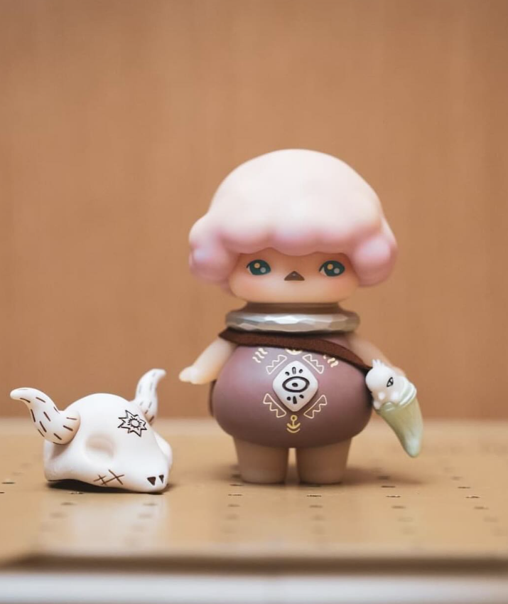 Pucky - Stoneage Pluto Mô Hình Art Toy Cao Cấp One Little Planet