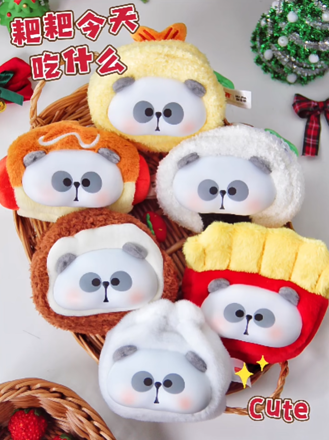 MR.PA What to Eat Today Plush Change Purse Blind Box - Ví Gấu Bông Đựng Tiền Lẻ - ToyCity - Hình ảnh sản phẩm