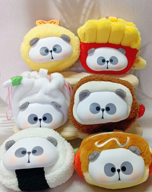 MR.PA What to Eat Today Plush Change Purse Blind Box - Ví Gấu Bông Đựng Tiền Lẻ - ToyCity ToyCity - ảnh 7 - Blind Box