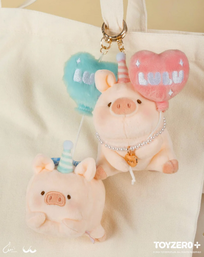 LuLu the Piggy Generic - Plush Keychain (Sky Blue Balloon ver.) - Móc Khóa Bông Chính Hãng Toyzero+ - Hình ảnh bổ sung 4