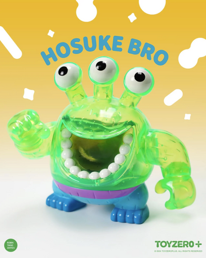 Fluorescent green Hosuke bro - Mô hình Art Toy Sofubi - Toyzero+ - Hình ảnh chi tiết 2