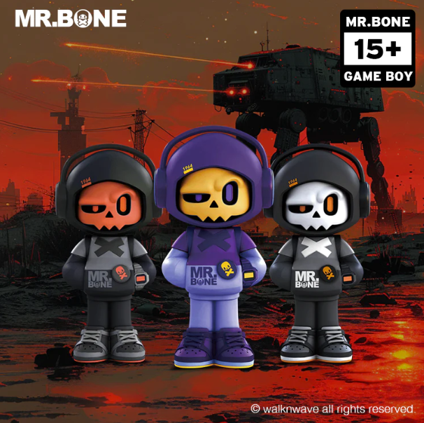 Mr. Bone Mini Series 1 - Game Boy Classic - Mô Hình Blind Box Art Toy My Own Culture - Hình ảnh bổ sung 4