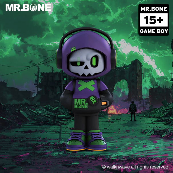 Mr. Bone Mini Series 1 - Game Boy Classic - Mô Hình Blind Box Art Toy My Own Culture