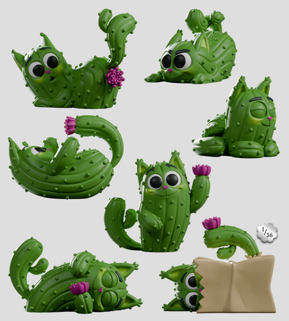 Kaleidos Creative - Pricklepuss S1 Mô hình Blind Box Art Toy - Kaleidos Creative Kaleidos Creative - ảnh 2 - Blind Box