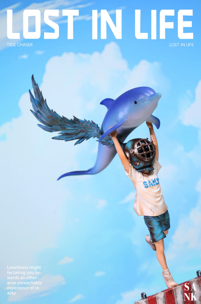 Lost in Life-Tide Chaser-Blues - Mô Hình Art Toy Figure Cao Cấp - Sank Toys - Hình ảnh chi tiết 2